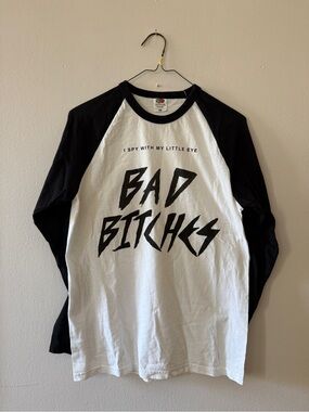 Raglan 'Bad Bitches' Long Sleeve Tee, Dram Wife